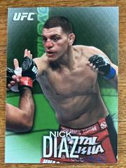 Nick Diaz [Green] Ufc Cards 2012 Topps UFC Knockout Prices