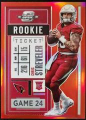 Chris Streveler [Red] #100 Football Cards 2020 Panini Contenders Optic Prices