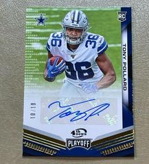 Tony Pollard  [Autograph Variations 4th Down] #236 Football Cards 2019 Panini Playoff Prices