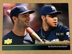 Ryan Braun, Yovani Gallardo [Checklist] Baseball Cards 2010 Upper Deck Prices