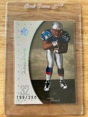 Kevin Faulk [Excitement] Football Cards 1999 SP Authentic Prices