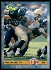 Jerome Bettis [Gold] Football Cards 1993 Classic Prices