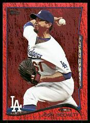 Josh Beckett #6 Baseball Cards 2014 Topps Prices