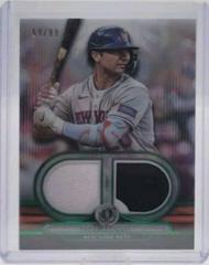 Pete Alonso [Green Single Player] Baseball Cards 2024 Topps Tribute Dual Relic Prices