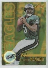 Donovan McNabb [Gold Refractor] #115 Football Cards 2000 Topps Finest Prices