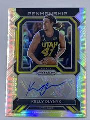 Kelly Olynyk [Silver] #PNM-KOL Basketball Cards 2022 Panini Prizm Penmanship Autographs Prices