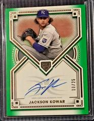 Jackson Kowar [Green] #DRA-JK Baseball Cards 2022 Topps Definitive Rookie Autographs Prices