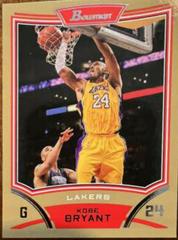 Kobe Bryant [Gold] #24 Basketball Cards 2008 Bowman Prices