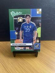 Matteo Cancellieri [Green] Soccer Cards 2022 Panini Donruss The Rookies Prices
