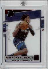 Anthony Edwards [Red] Basketball Cards 2020 Panini Clearly Donruss Prices