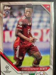 Christopher Scott #173 Soccer Cards 2021 Topps UEFA Champions League Prices