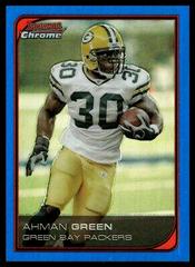 Ahman Green [Blue Refractor] #135 Football Cards 2006 Bowman Chrome Prices