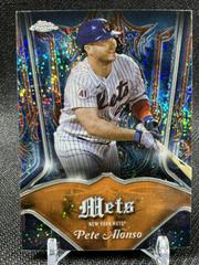 Pete Alonso [Orange Pearl Speckle] #P-11 Baseball Cards 2022 Topps Chrome Pinstriped Prices