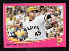 Gerrit Cole [Yellow Hat Pink] Baseball Cards 2013 Topps Update Prices