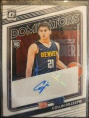 Collin Gillespie #RDS-CLG Basketball Cards 2022 Panini Donruss Optic Rookie Dominators Signatures Prices