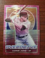 Aaron Judge [Pink Pulsar] #18 Baseball Cards 2021 Panini Chronicles Overdrive Prices