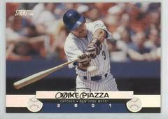 Mike Piazza Baseball Cards 2001 Stadium Club Prices