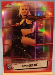 Liv Morgan [Red Refractor] #59 Wrestling Cards 2021 Topps Chrome WWE Prices