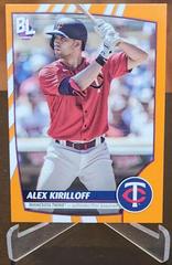 Alex Kirilloff [Electric Orange] #53 Baseball Cards 2023 Topps Big League Prices
