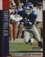 Amani Toomer [Refractor] #108 Football Cards 2002 Bowman Chrome Prices