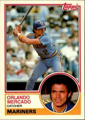 Orlando Mercado #71T Baseball Cards 1983 Topps Traded Prices