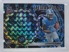 Jahmyr Gibbs [Interstellar] #6 Football Cards 2023 Panini Spectra Spectracular Prices