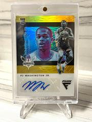 PJ Washington Jr. [Gold] #FR-PJW Basketball Cards 2019 Panini Chronicles Flux Rookie Autographs Prices
