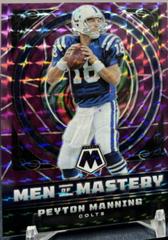 Peyton Manning [Purple] Football Cards 2022 Panini Mosaic Men of Mastery Prices