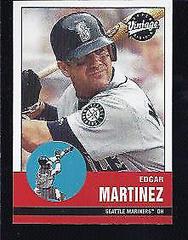 Edgar Martinez #61 Baseball Cards 2001 Upper Deck Vintage Prices