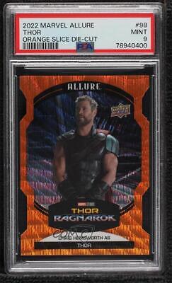 Chris Hemsworth as Thor [Orange Die Cut] #98 Marvel 2022 Allure