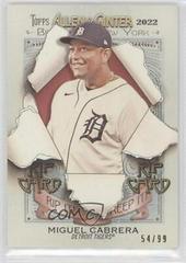 Miguel Cabrera Baseball Cards 2022 Topps Allen & Ginter Rip Cards Prices