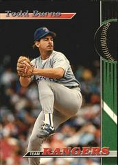 Todd Burns Baseball Cards 1993 Stadium Club Rangers Prices