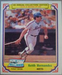 Keith Hernandez Baseball Cards 1984 Drake's Prices