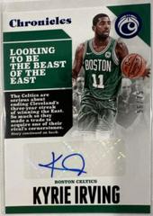 Kyrie Irving [Blue] Basketball Cards 2017 Panini Chronicles Autographs Prices
