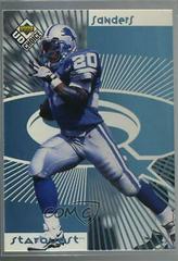 Barry Sanders [Blue] Football Cards 1998 Upper Deck UD Choice Starquest Prices