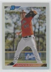 Grayson Rodriguez [Refractor] Baseball Cards 2020 Bowman Heritage Chrome Prospects Prices