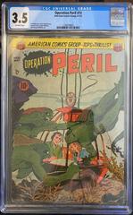 Operation: Peril #10 (1952) Comic Books Operation: Peril Prices