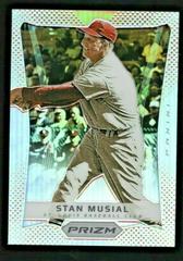 Stan Musial [Prizm] Baseball Cards 2012 Panini Prizm Prices