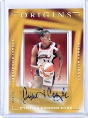 Cynthia Cooper Dyke [Gold] #LS-CCD Basketball Cards 2023 Panini Origins WNBA Legacy Signatures Prices
