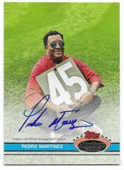 Pedro Martinez Baseball Cards 2023 Stadium Club 1991 Design Variation Autographs Prices