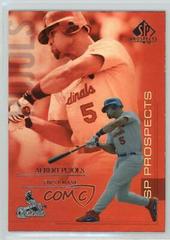 Albert Pujols #33 Baseball Cards 2004 SP Prospects Prices