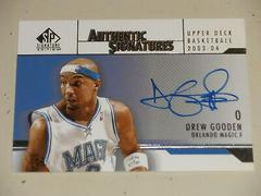 Drew Gooden Basketball Cards 2003 SP Signature Authentic Signature Prices