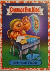Spit Wad TODD [Red] #59a Garbage Pail Kids Late To School Prices