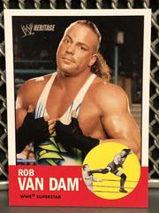Rob Van Dam #26 Wrestling Cards 2006 Topps Heritage II WWE Prices