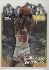 Alonzo Mourning [Refractor] Basketball Cards 1997 Topps Rock Stars Prices
