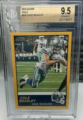Cole Beasley [Gold] Football Cards 2019 Panini Score Prices