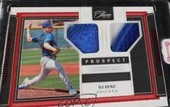 DJ Herz [Red] #PDJ-DH Baseball Cards 2022 Panini Three and Two Prospect Dual Jerseys Prices