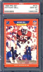 Anthony Bell Football Cards 1989 Pro Set Prices