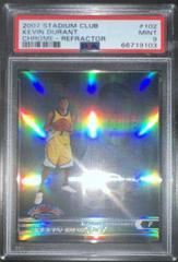 Kevin Durant [Chrome Refractor] Basketball Cards 2007 Stadium Club Prices