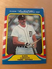 Kirk Gibson Baseball Cards 1987 Fleer Limited Edition Prices